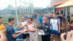 HPN 2026, Polres Probolinggo Kota Bersama Media Gelar Silaturahmi Dan Pertandingan Persahabatan