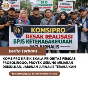 ‎KOMSIPRO Semprot Pemkab Probolinggo, Proyek Fisik Diprioritaskan, Nyawa Jurnalis Dinomorduakan!